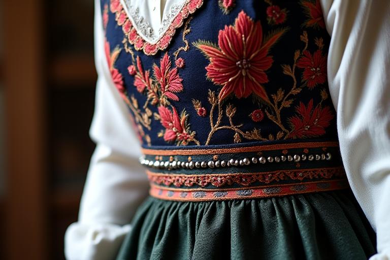 Autentiske bunader og historiske kostymer